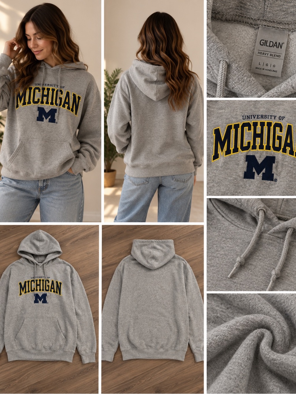 University of Michigan Sweatshirt with Hood